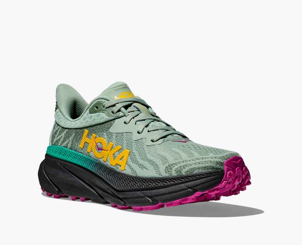 HOKA Retador 7 Aloe Vera / Negro