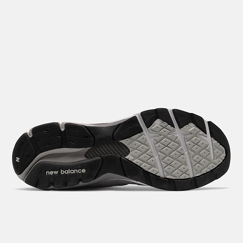 990v3 Core Herrenschuhe, hergestellt in den USA – Grau mit Weiß
