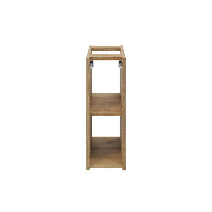 Unitate de depozitare pentru baie VANO – Finisaj stejar – Lățime 20 × A 57 × Î 39 cm – Montare pe perete