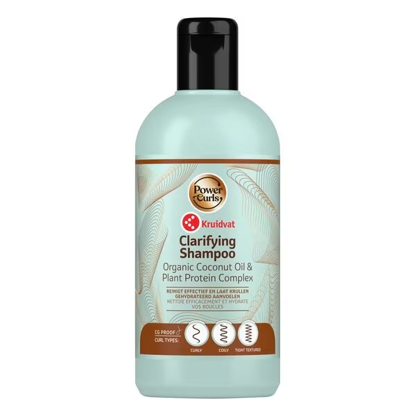 Šampon za čiščenje las Kruidvat Power Curls 400 ml