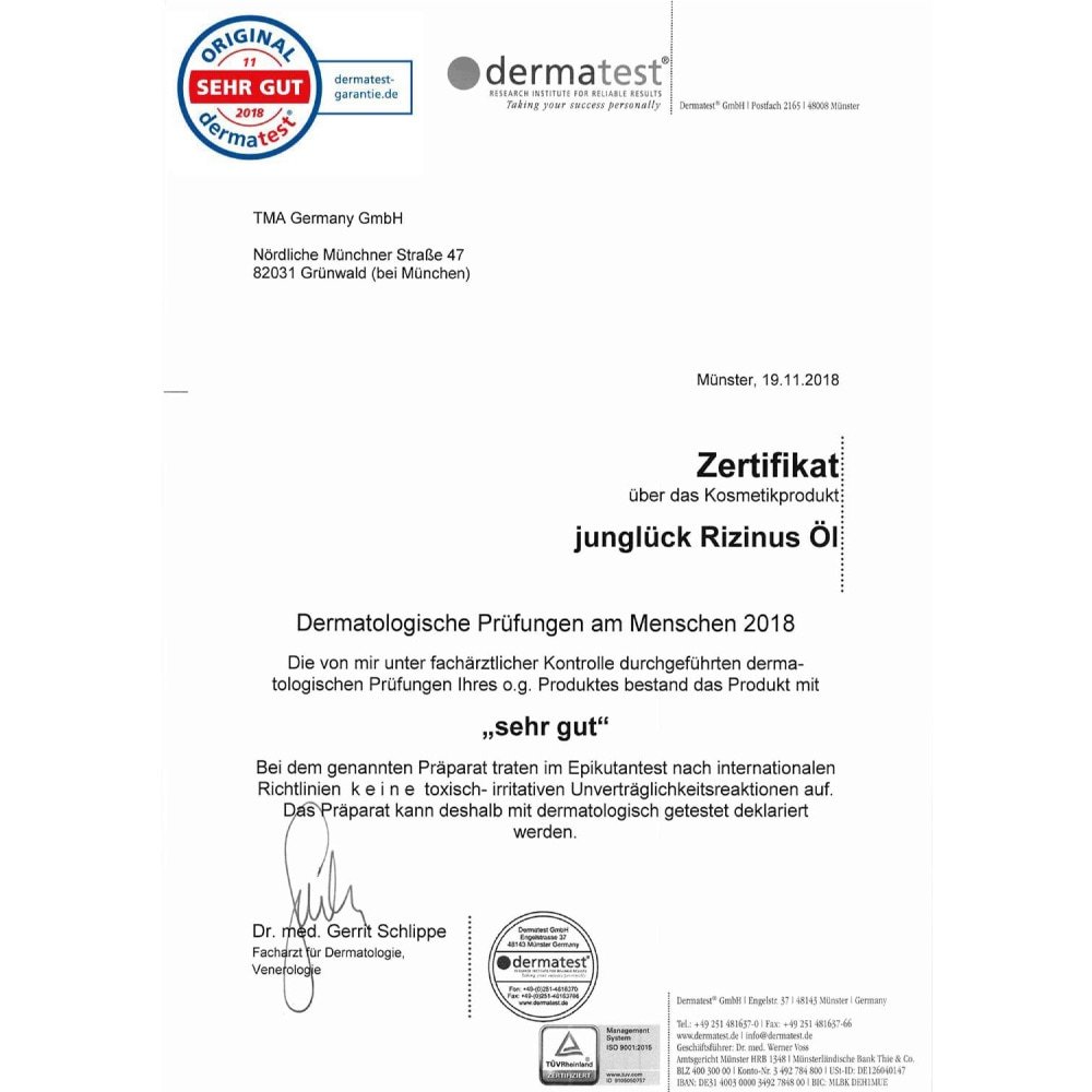 Juniglück ulje za tijelo ricinusovo ulje 50ml - 50 ml