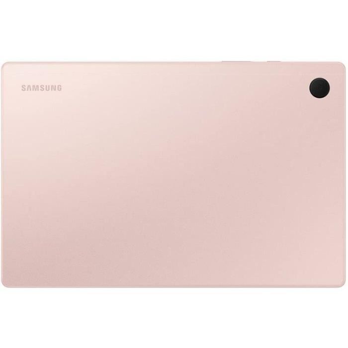 Tableta Samsung Galaxy Tab A8 de 10,5 pulgadas, 32 GB, rosa, con Wi-Fi.
