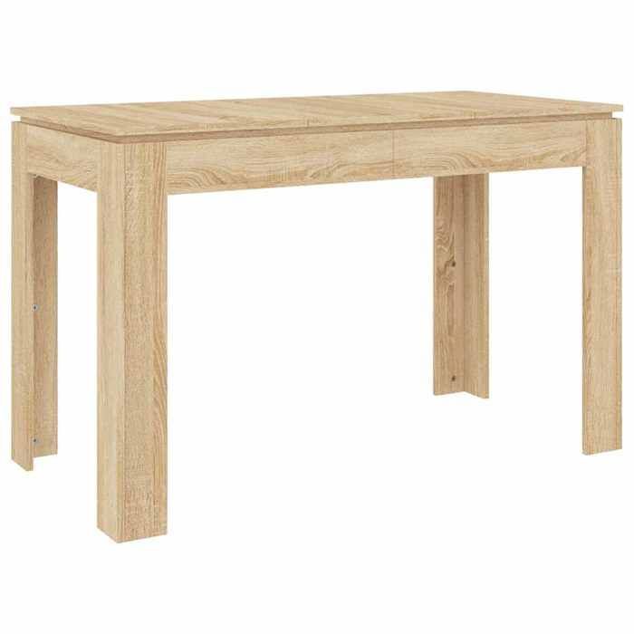 Preço baixo - Móveis para sala de estar/cozinha - Somente mesa de jantar - Carvalho Sonoma 120x60x76 cm Madeira engenheirada (904685960911)