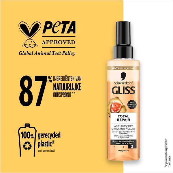 Gliss Total Repair sprej protiv klizavosti<br>200ml