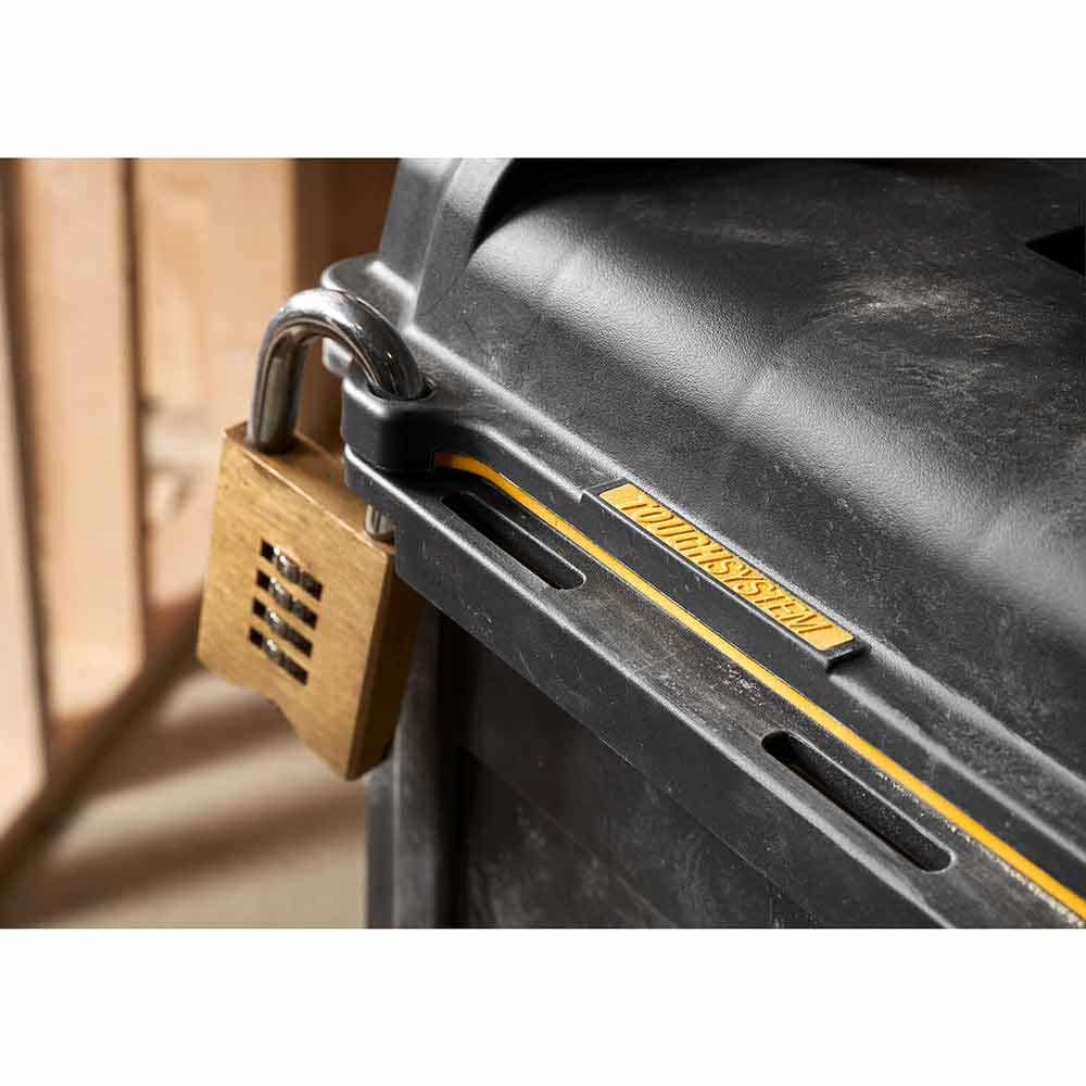 DEWALT TOUGHSYSTEM 2.0 Verktøykasse i halv bredde DWST08035-1