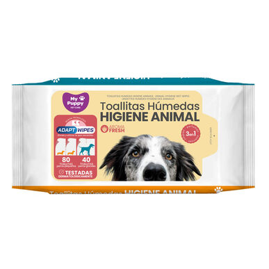 My Puppy -hygieniapyyhkeet koirille ja kissoille 80/40 yksikköä 80/40 yksikköä