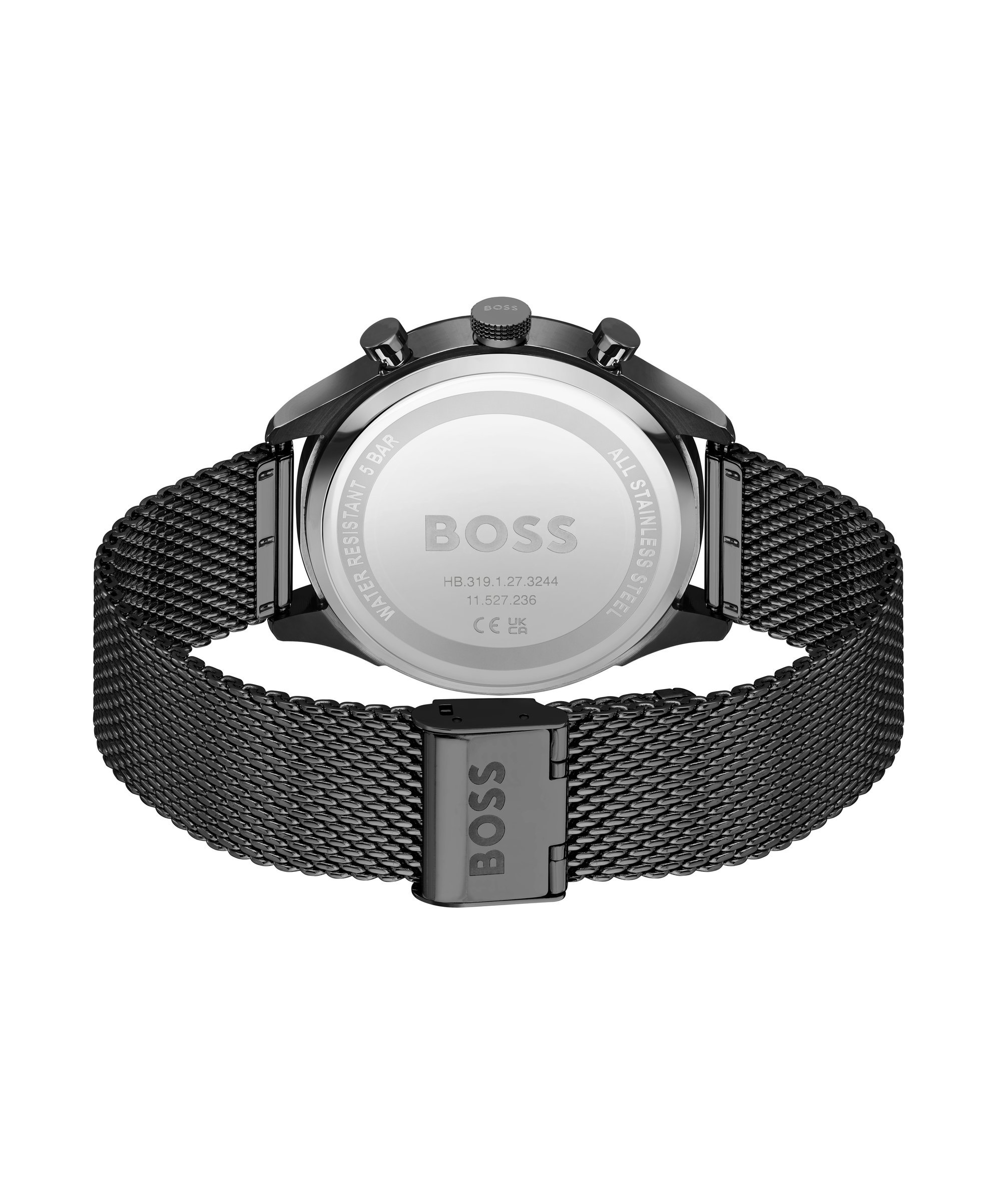 BOSS GREGOR - Montre chronographe - entièrement noire