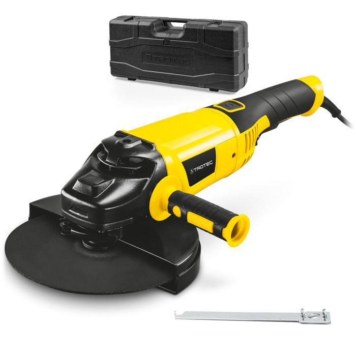 TROTEC Meuleuse d'angle PAGS 10-230 - 2000 watts - 6500 tours/min - fixable en 3 positions