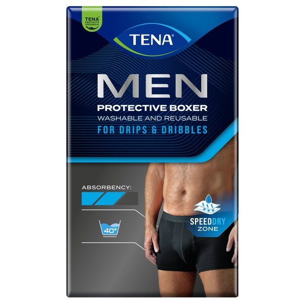 Tena Men боксерске шорц хаљине које се могу прати<br>Медицински уређај - величина L