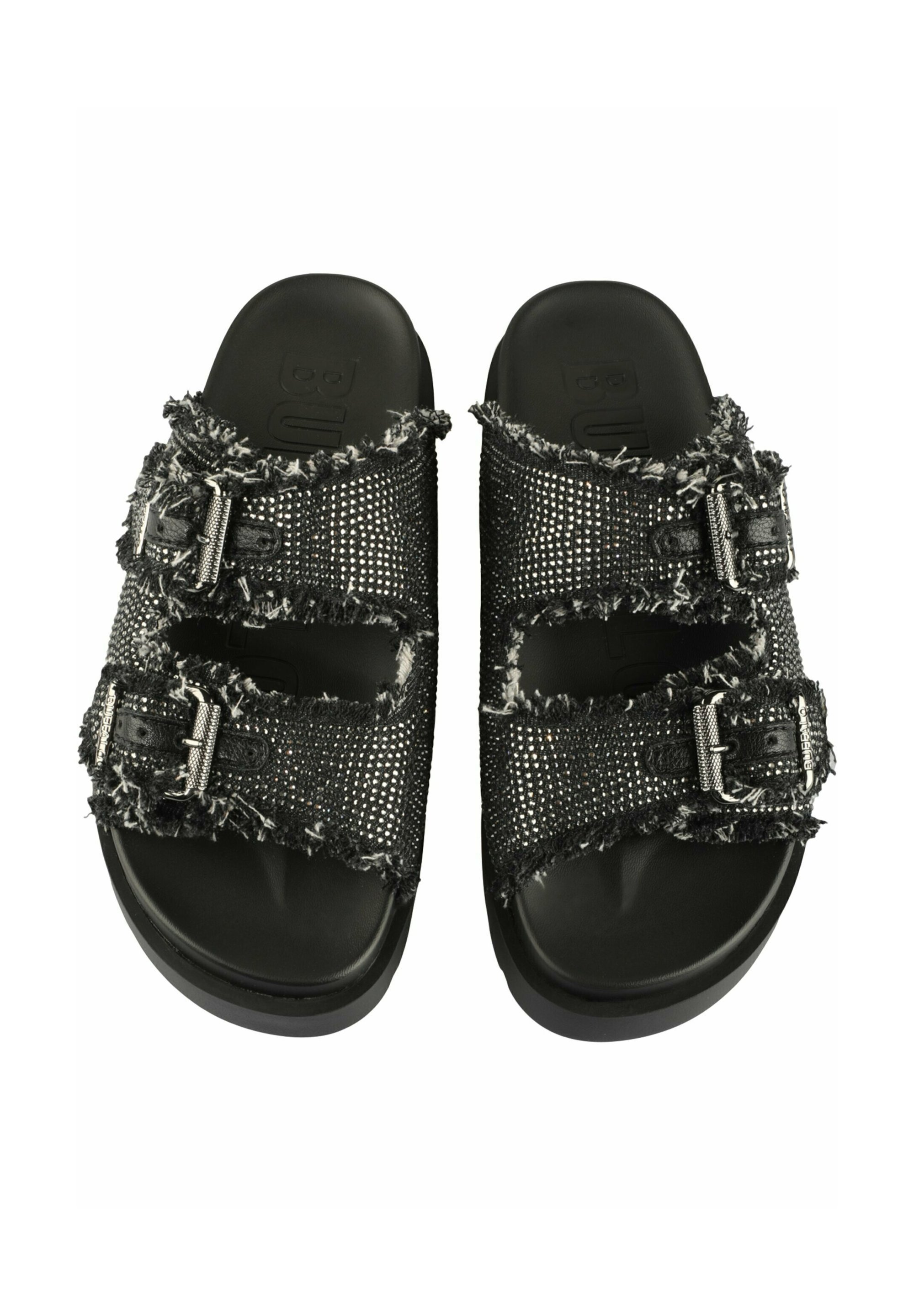 Buffalo ARI SPARK - Mules - zwartgrijs