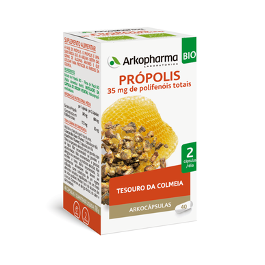 Arkocaps Immunsystemtilskudd Propolis 40 kapsler 40 kapsler