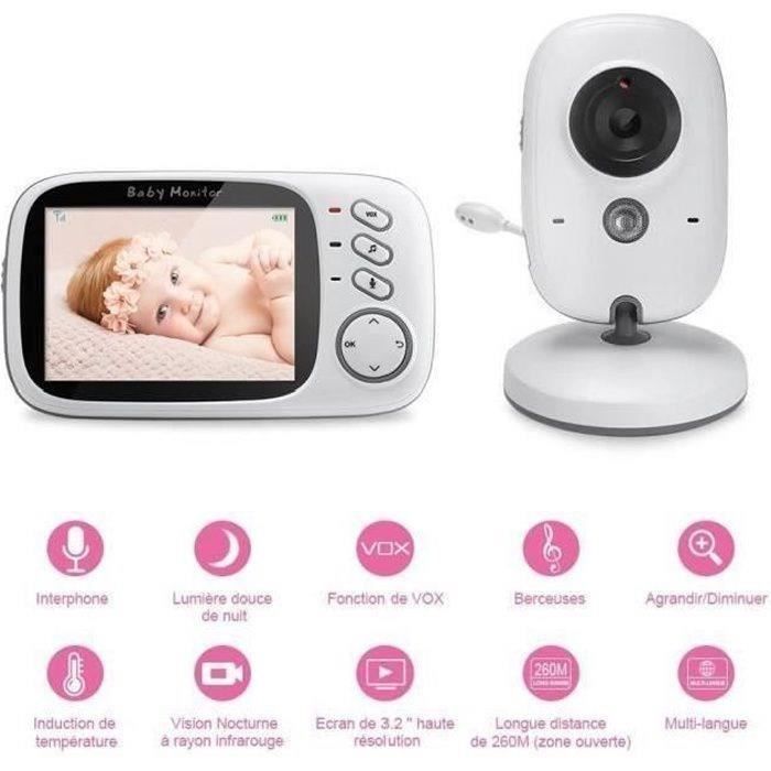 MoonMini BabyPhone 120° - Moniteur 3.2