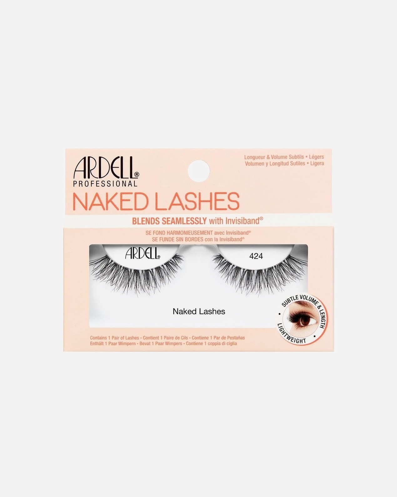 Ardell Wimpern Naked trepavice 424 - 1 par