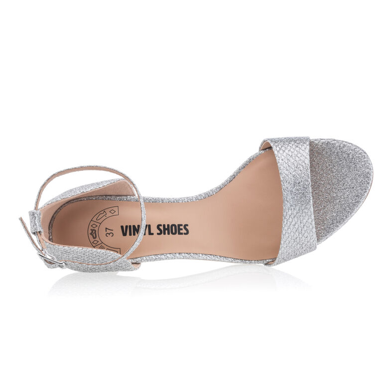 Sandalias amarillas para mujer / Zapatos de punta abierta