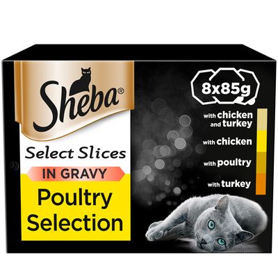 Plateaux de tranches Sheba Select assorties