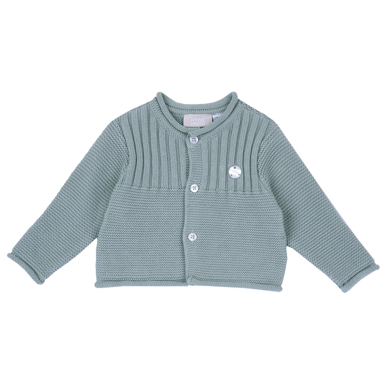 Strickjacke mit Rippdetails