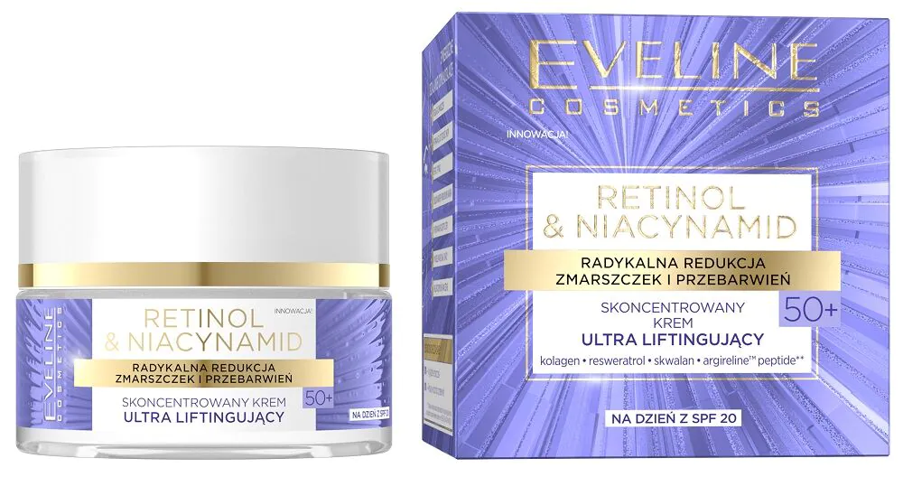 Eveline Retinol & Niacynamid Krem na dzień 50+