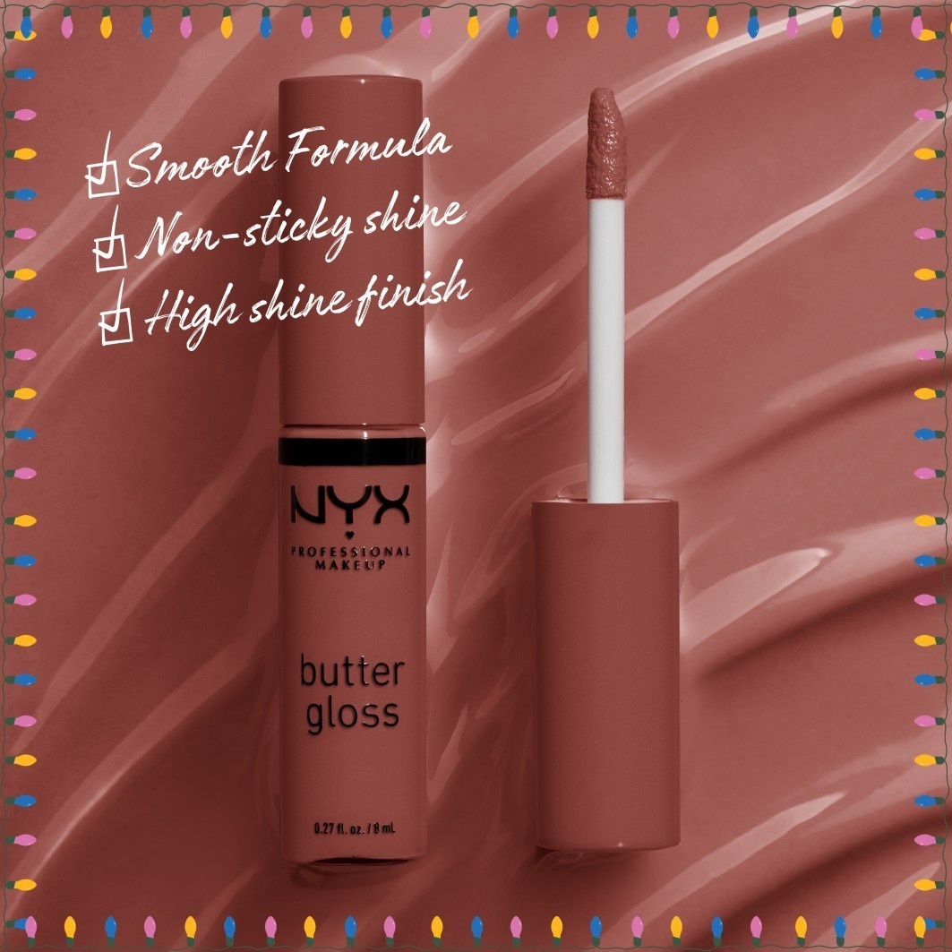 NYX Professional Makeup Holiday Collection Home Alone Pizza Vault Butter Gloss set za šminku - 1 komad