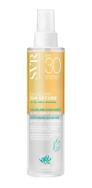 SVR Sun Secure Water Zonnebrandcrème SPF 30 200ml Zonbescherming