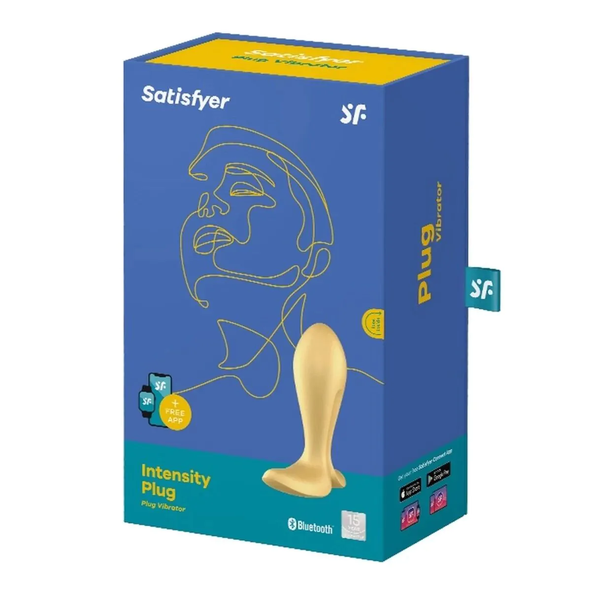 Satisfyer Masażer Intensity Plug Gold