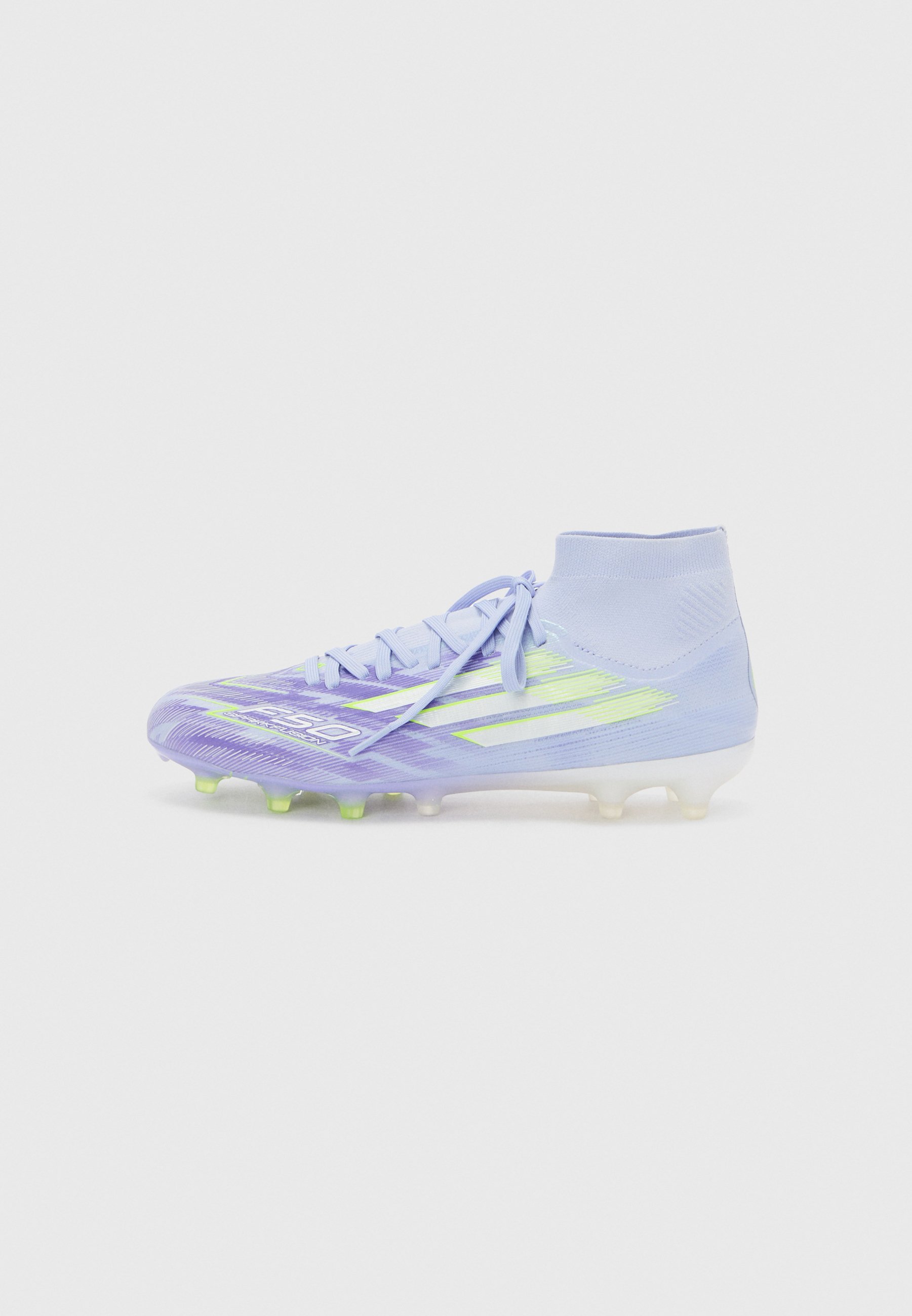 adidas Performance F50 SPARKFUSION PRO – Fußballschuhe für festen Boden – Violett/Zitronengelb/Lila-Rush