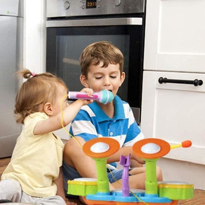 Spielzeug-Musikinstrumente für Kinder, Schlagzeugspielzeug, elektronisches Schlagzeug