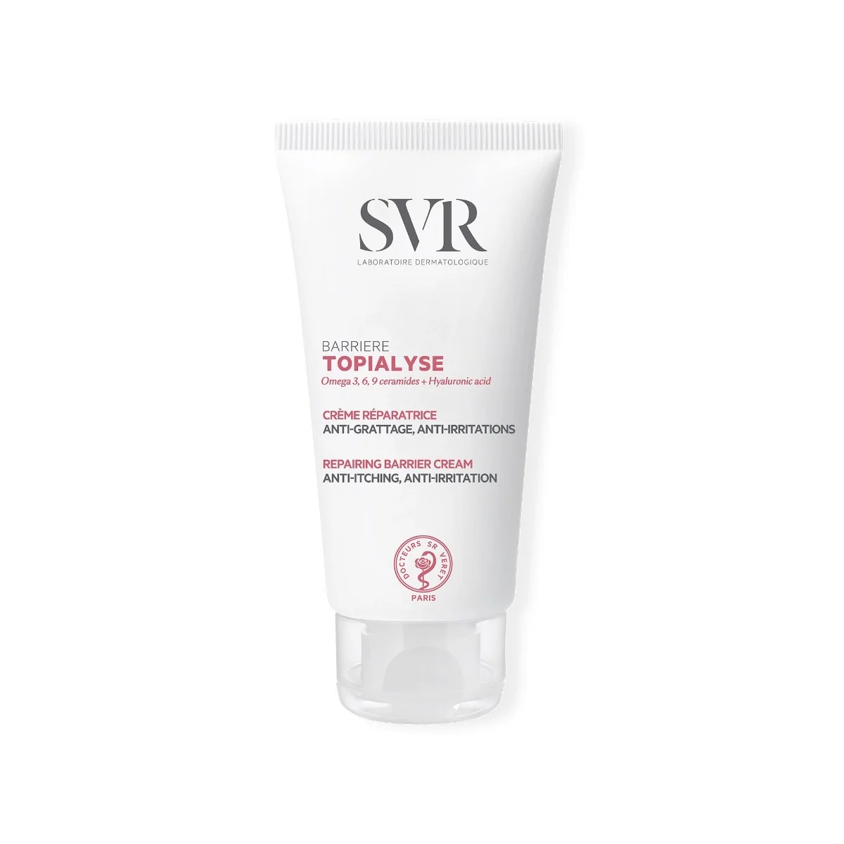 SVR SVR Topialyse apsauginis kremas nuo niežulio, 50 ml