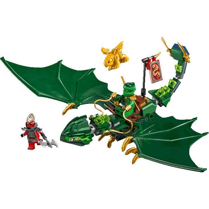 LEGO Ninjago 71829 Lloyd's Groene Bosdraak Cadeaus Speelgoed Verzamelobjecten 6+