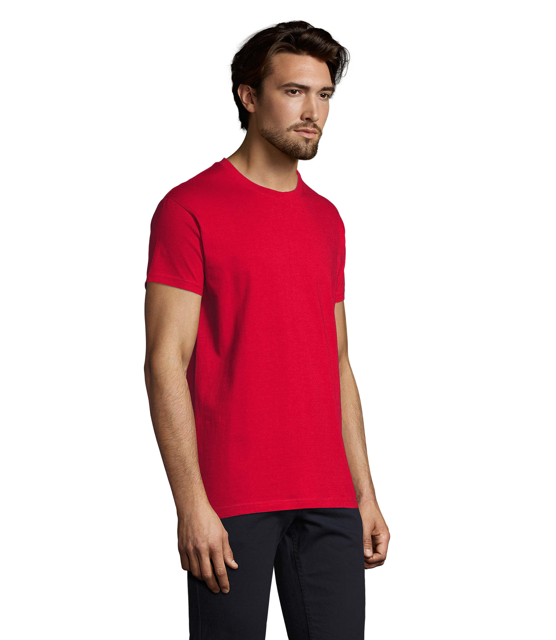  Camiseta Hombre Cuello Redondo Imperial