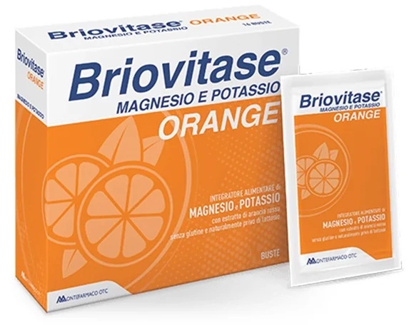 BRIOVITASE Briovitase Naranja 14 sobres Complemento alimenticio con magnesio y potasio