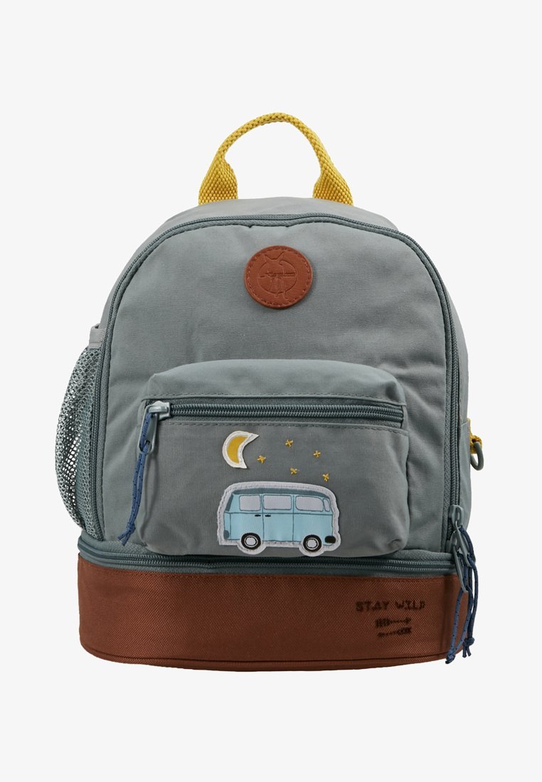 Lässig MINI BACKPACK ADVENTURE BUS - Rugzak - cognac/olijf