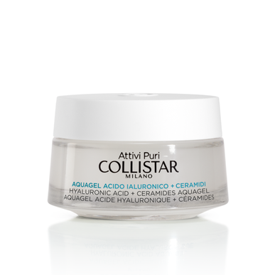 Collistar Hyaluronic Acid Ceramides AquaGel Lugnande Mattifierande Ansiktskräm med Niacinamid 50 ml