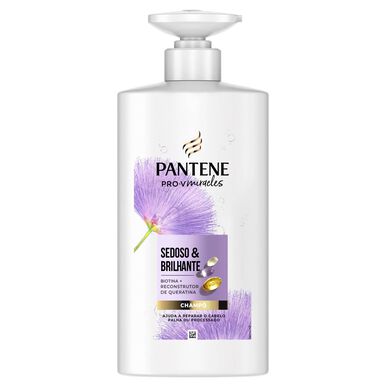 Pantene Pro-V Miracles Silky & Shiny Revitalizing Shampoo vaalennetuille hiuksille 500 ml
