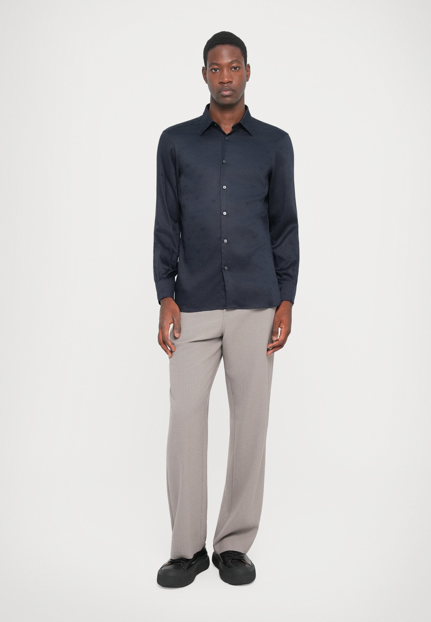 Emporio Armani OVERHEMD - Overhemd - marineblauw