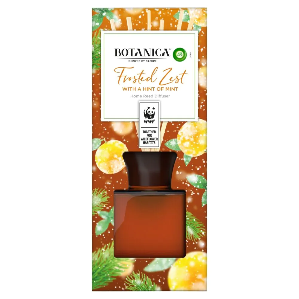 Air Wick Botanica Patyczki Zapachowe Kandyzowana Pomarańcza i Marokańska Mięta