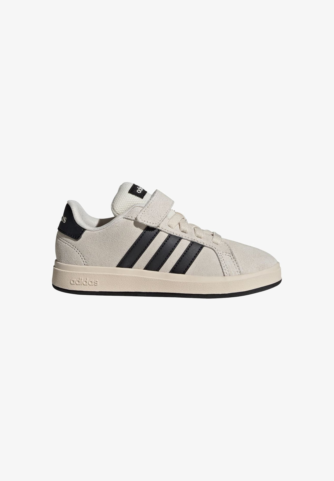 adidas Sportswear GRAND CORUT - Sapatos de bebê - branco com base preta e branca