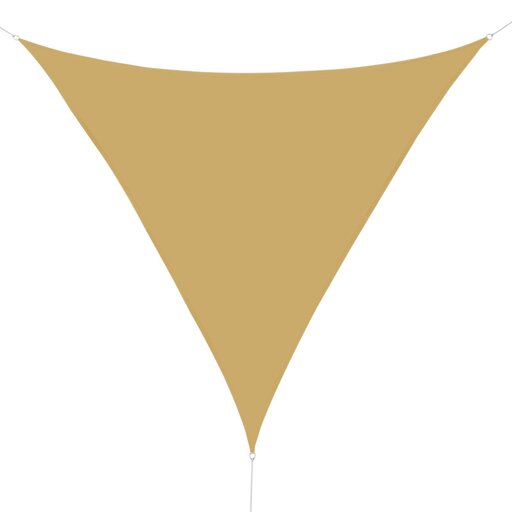 Outsunny Triangle Shade Sail Umbrella napernyő kempingezéshez
