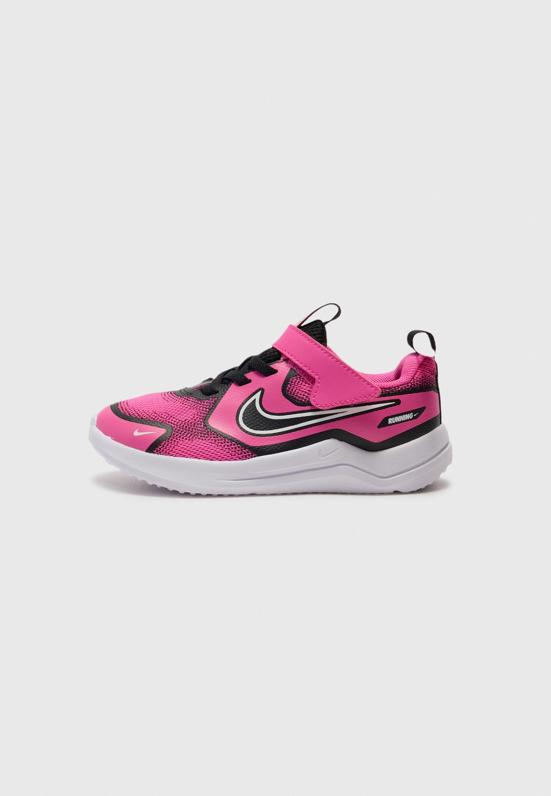 Nike Performance COSMIC RUNNER UNISEX - Hardloopschoenen voor op de weg - laser fuchsia/wit/zwart