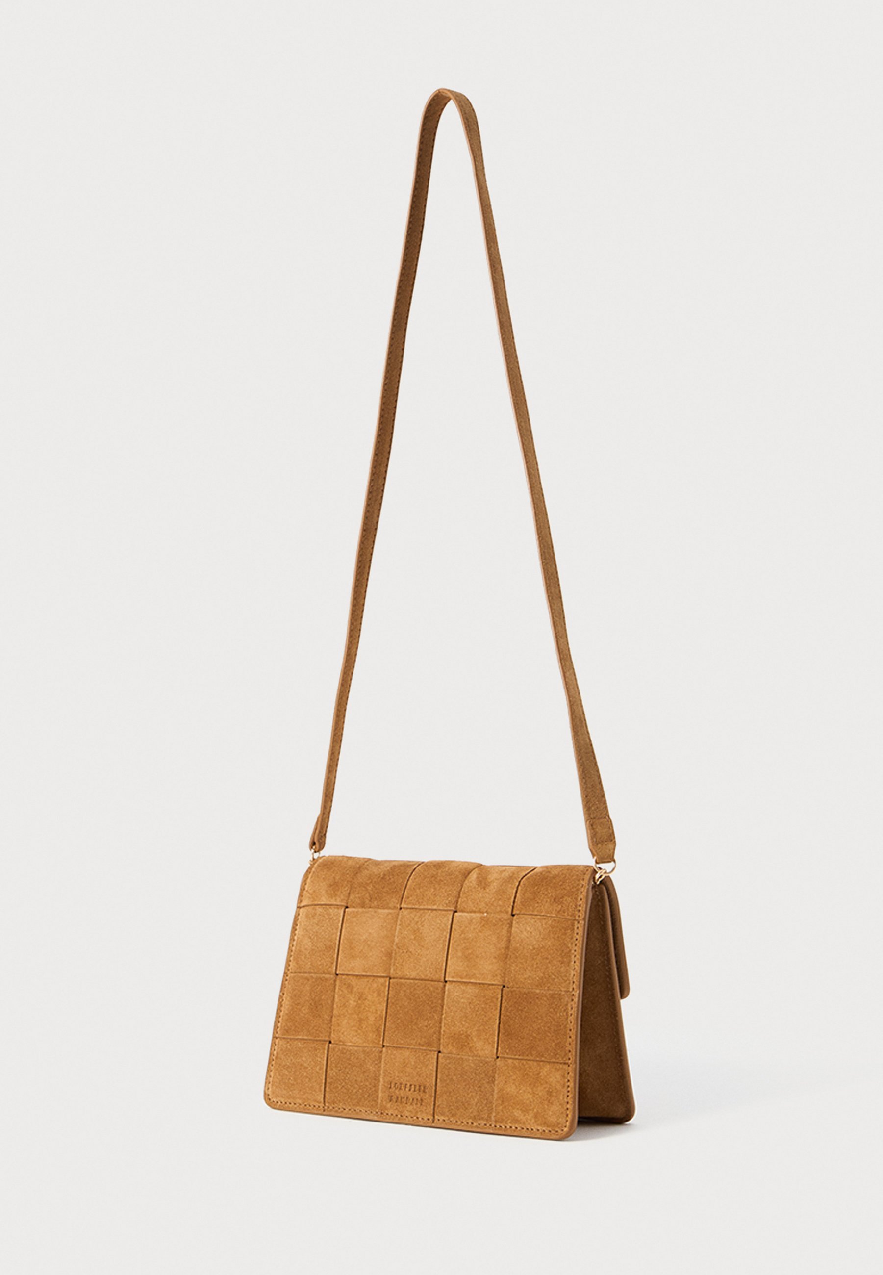 Loeffler Randall DELPHINE - Torebka typu cross body - toffee