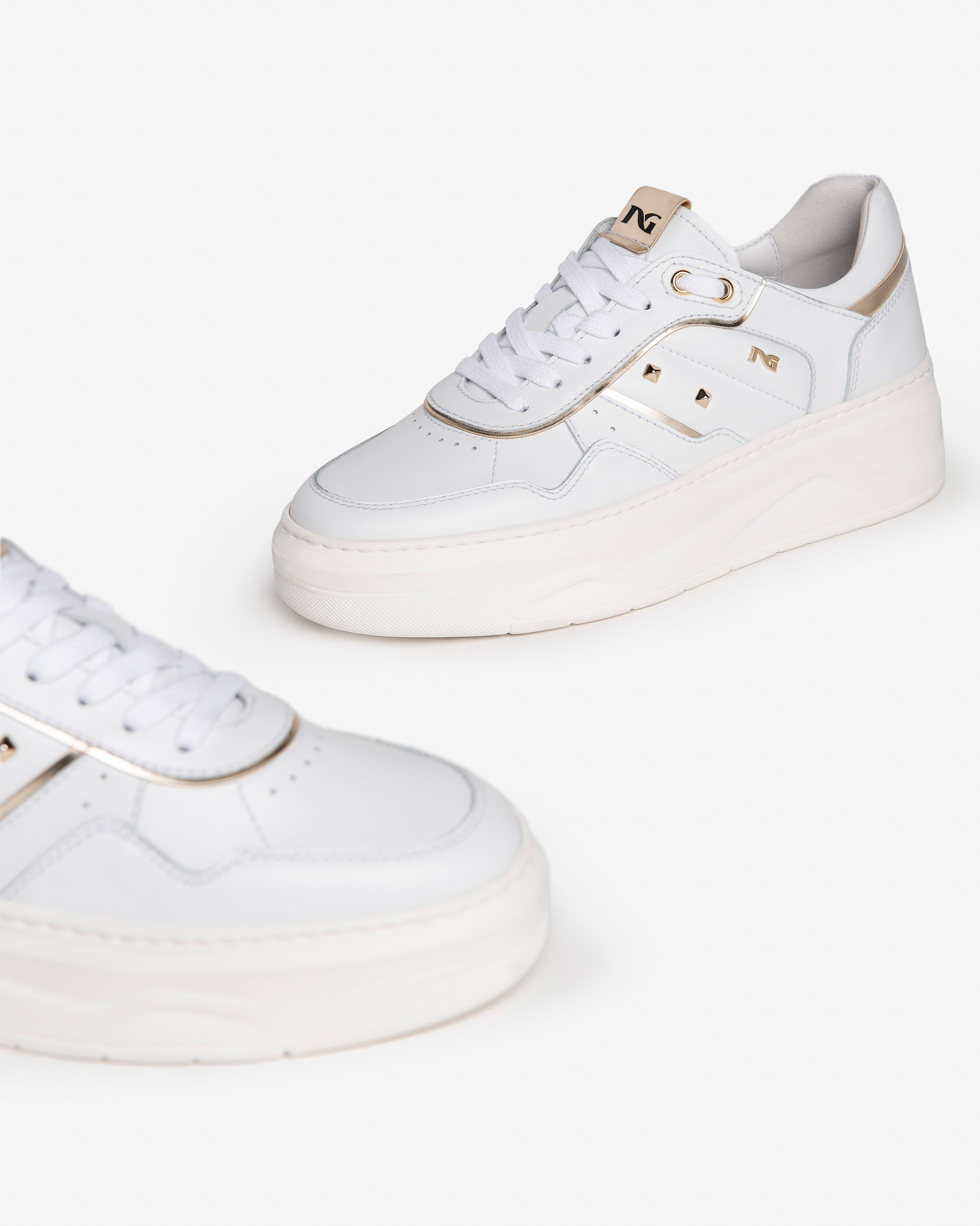  Damen-Sneaker aus Leder