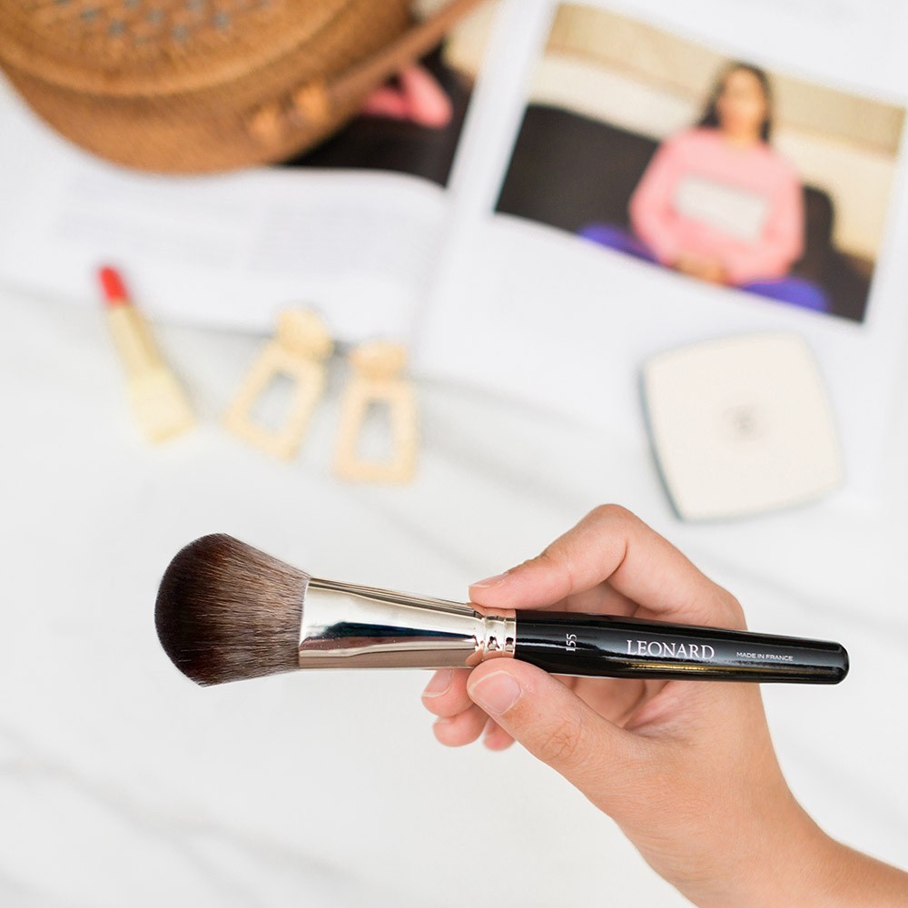 Leonard brushes Pinceau poudre kabuki n°155