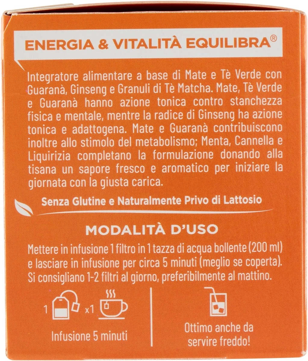 EQUILIBRA Kräutertee Equilibra Energie & Vitalität 15 Filter gegen Müdigkeit und Erschöpfung