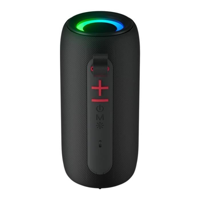 Bluetooth-Lautsprecher - BigBen - VIBE - 10W - Wasserdicht - 8 LED-Lichtmodi