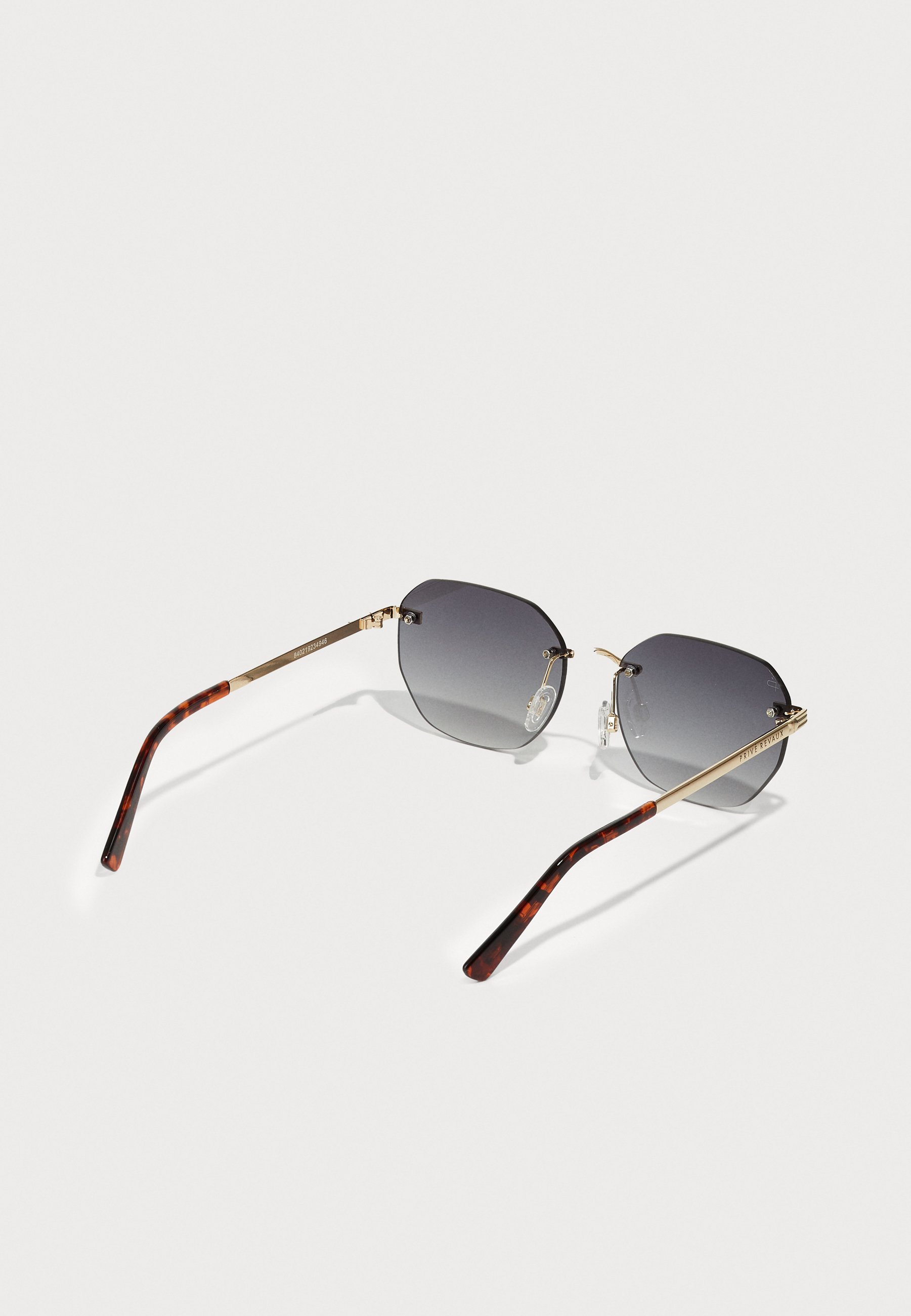 Privé Revaux TRACK STAR UNISEX - Occhiali da sole - oro/verde