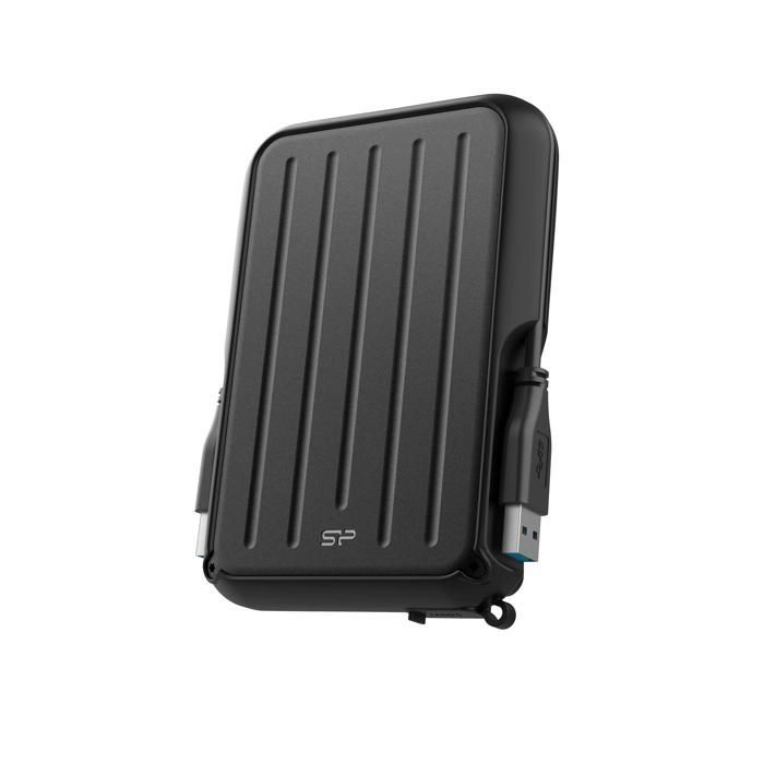 Disco duro externo - Silicon Power - Armor A66 5TB Negro - Resistente a caídas USB 3.2