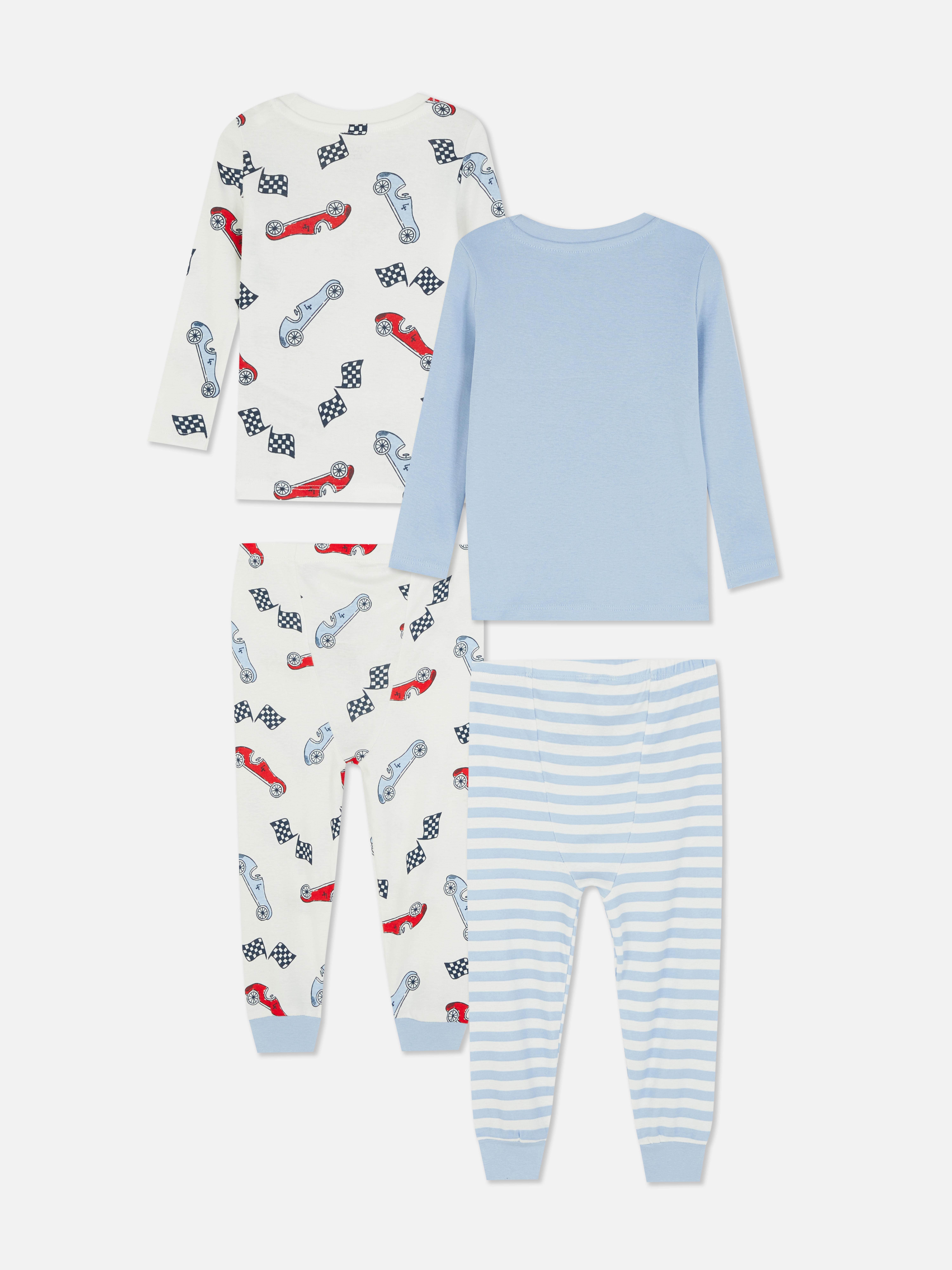 Pijamale cu mașini de curse, set de 2. Cu aceste pijamale incredibil de distractive cu mașini de curse, vor zbura la culcare.