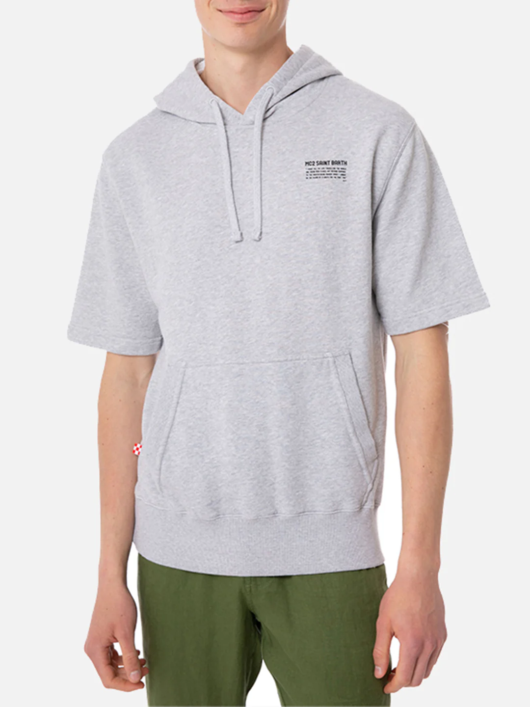 Sweatshirt met korte mouwen voor heren