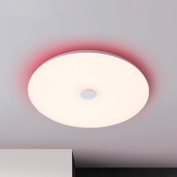 Adora LED-plafondlamp, 40 W, met geïntegreerde Bluetooth-luidspreker