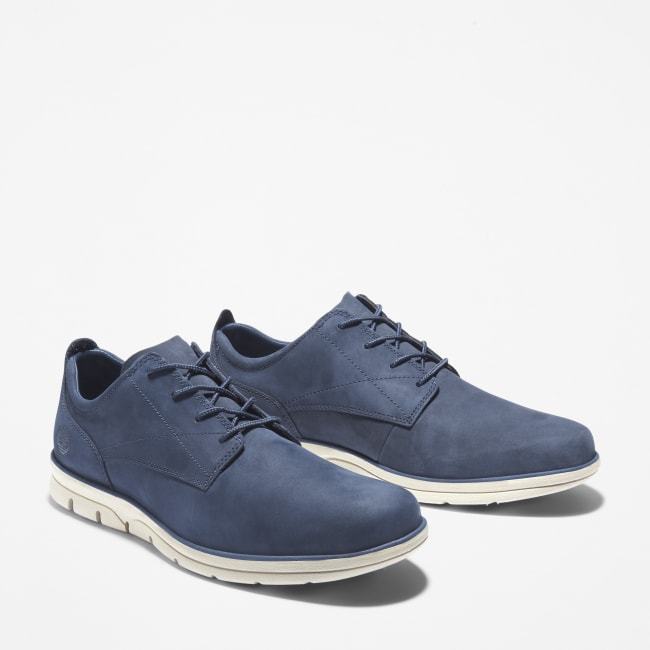 Scarpa Oxford in Pelle Bradstreet da Uomo in blu                marino