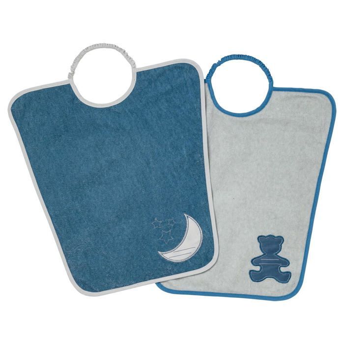 Babycalin - Set di 2 bavaglini per bambini in età prescolare 